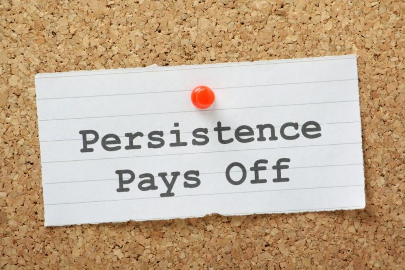 Patience and Persistence is Key | Inbound Marketing 1 Inbound Marketing and Blogging is all about persistence